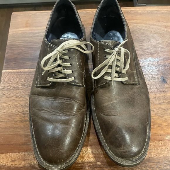 Cole Haan Other - Cole Haan Brown Leather Shies with Nike Air Soles